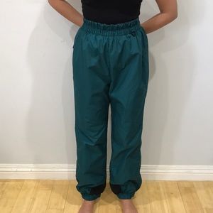 💕COLUMBIA VINTAGE SKI SNOWBOARD GREEN PANTS WOMEN